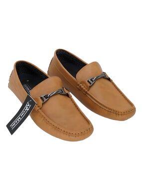 Aston Marc Mens Charter Bit Loafer Tan Size 9M